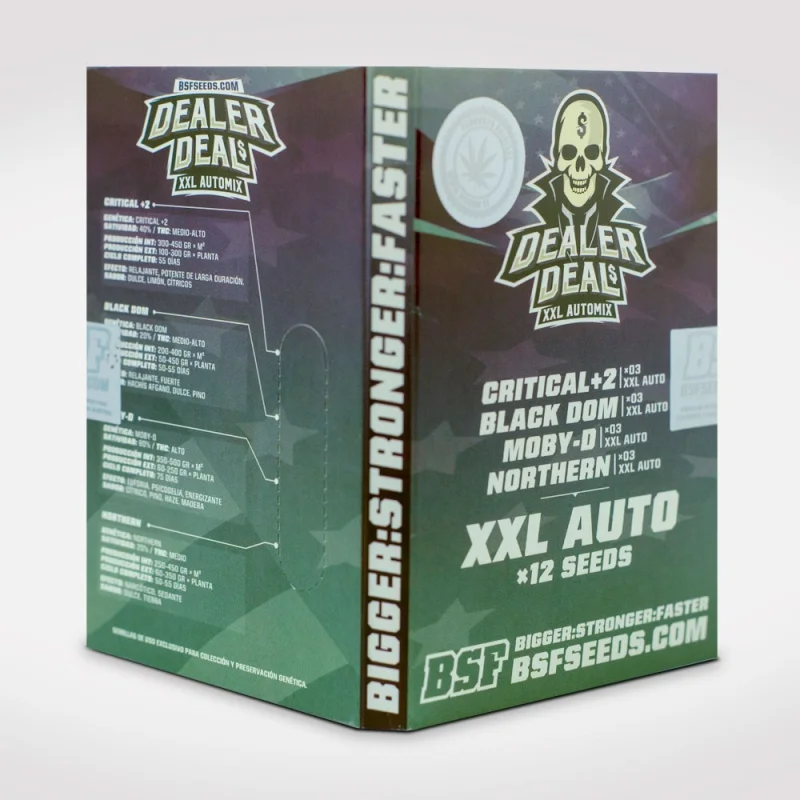 Semillas de Marihuana Dealer Deal XXL Automix: 12 semillas BSF Seeds