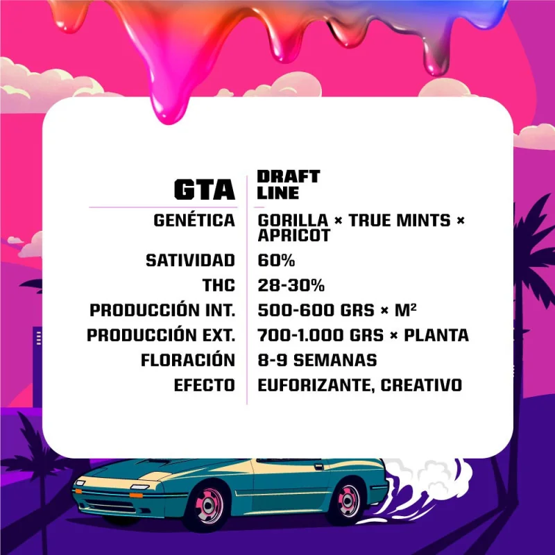 GTA Feminized Marijuana Seeds